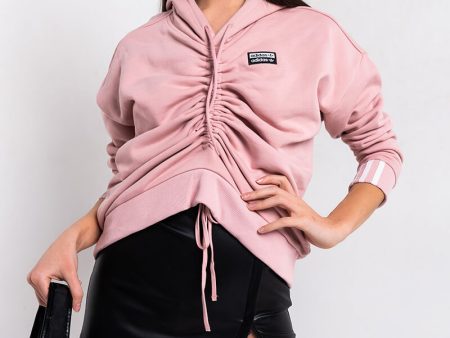 ADIDAS WOMENS ROUGED HOODIE For Discount