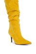 AZALEA WANG PAVETTA YELLOW FAUX SUEDE SLOUCH BOOT Online