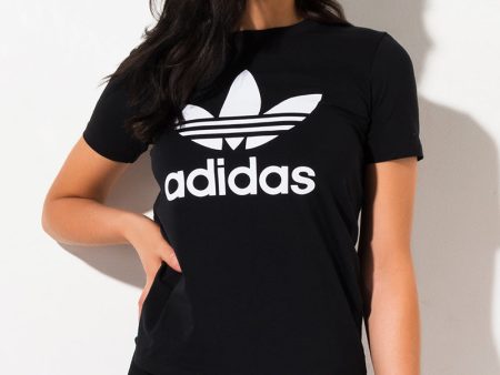 ADIDAS WOMENS TREFOIL TEE Hot on Sale