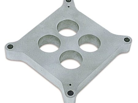 Moroso 4150 4160 Carburetor Spacer - 4 Hole Plenum - 1in - Billet Aluminum Hot on Sale