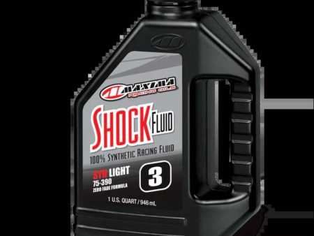 Maxima Synthetic Racing Shock Fluid Light 3wt - 1L For Cheap