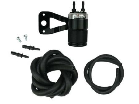 Moroso Harley-Davidson 88-16 Evo Twin Cam Sportster Air Oil Separator - Black & Polished Discount