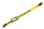 Moroso Race Car Tie Down - Long Clamping Range - 4ft to 7ft 7in Sale