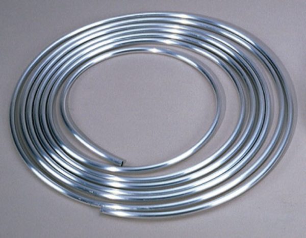 Moroso Fuel Line - 25ft Coil - 3 8in OD - Aluminum Online Sale