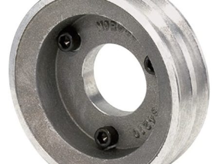 Moroso Chevrolet Small Block 302-350 (w Long Pump) Crankshaft Pulley - Single Groove - Cast Aluminum Hot on Sale