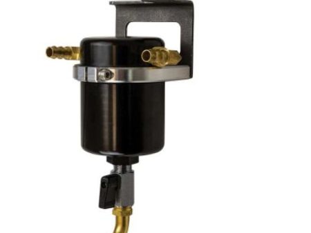 Moroso 14-18 GM Trucks w 5.3L 6.2L Air Oil Separator (Black Anodized) Online Hot Sale