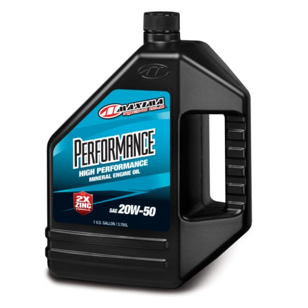 Maxima Performance Auto Performance 20W-50 Mineral Engine Oil - 5 Gallon Online Hot Sale