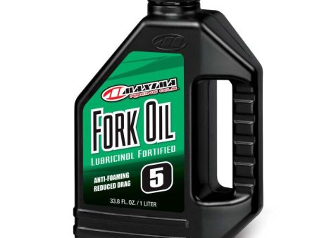 Maxima Fork Oil Standard Hydraulic 5wt - 1L For Discount