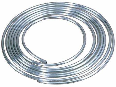 Moroso Fuel Line - 25ft Coil - 5 8in OD - Aluminum Online now