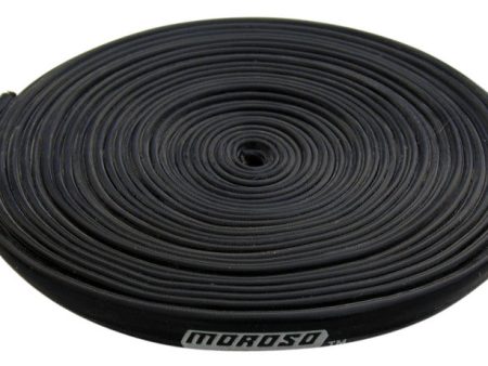 Moroso Insulated Spark Plug Wire Sleeve - 8mm - Black - 25ft Roll Fashion