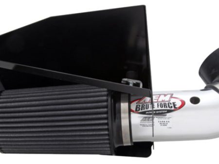 AEM 98-02 Dodge Ram 5.9L TD Polished Brute Force Air Intake Hot on Sale