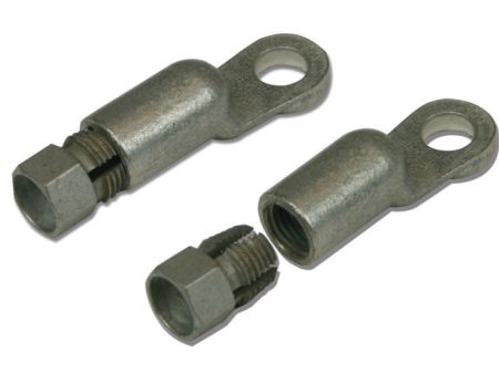 Moroso Battery Cable Remote Fitting End Kit - Compression Style End - 3 8in - 2 Pack Online now